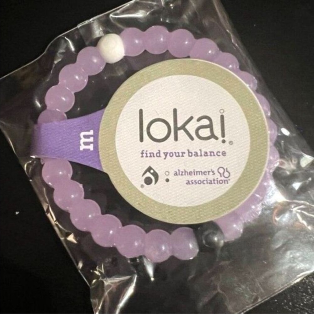 Lokai Lavender Beaded Bracelet - Find Your Balance CHEY
